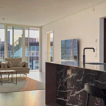 Appartement Exclusive Penthouse With Sunset Views Kopenhagen