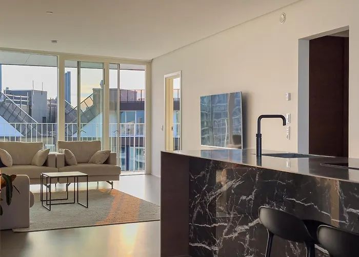 דירה Exclusive Penthouse With Sunset Views קופנהגן